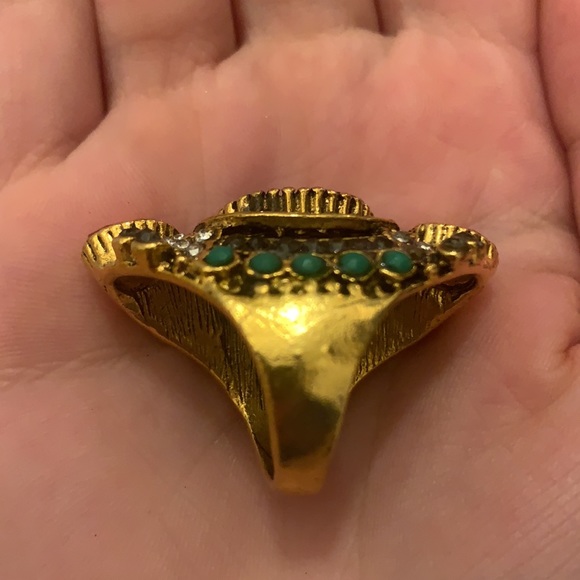 Peacock Mult Color Ring (Costume) - Picture 4 of 4